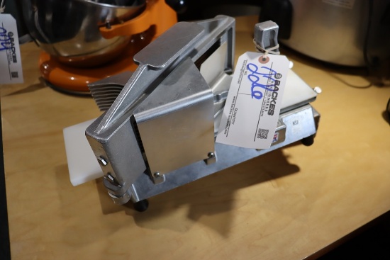 Nemco table mount tomato slicer