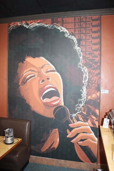 6' x 9' framed 2 piece canvas wall print