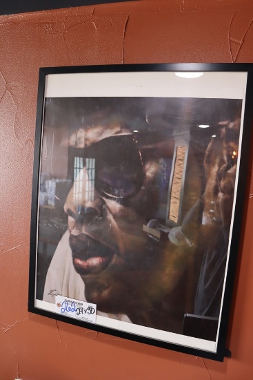 24" x 30" framed reggae print