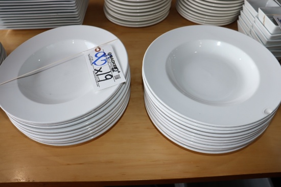 Times 19 - World 12" round salad/pasta bowls - there are chips in some of t