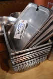 Times 9 - 1/2 x 4 stainless insets with lids