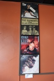 Display of 4 framed LP records - Isley Brother, Chaka Khan, Tina Turner