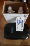 Ecolab hand sanitizer dispenser with 2 new Ecolab foam sanitizer