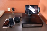 POS Register System: 2 station touch screen system - 2 cash drawers, slip p