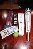 Times 4 - tap handles - Sam Adams, Big Grove, Ultra, Back Pocket