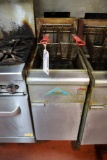 Castle model F3-N gas fryer - will need deep cleaned