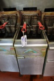 Castle model F3-N gas fryer - will need deep cleaned