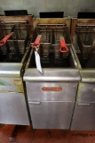 Volition model F3-N-C gas fryer - will need deep cleaned