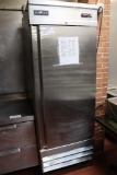 Spartan STR-23 stainless 1 door cooler - will need cleaned and will need a