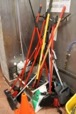All to go - large offering of brooms and dust pans