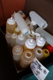 Box to go - large assortment of squirts with some lids