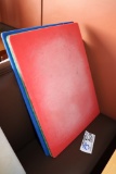 Times 3 - 18 x 24 red, green and blue cutting boards