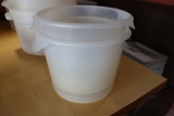 Times 2 - 6 qt food storage containers - no lids