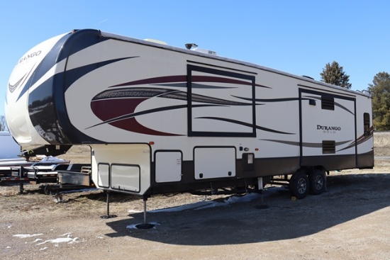 Selling for secured creditors. 2017 KZ RV Durango Gold G366FBT fifth wheel