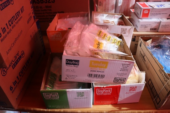 All to go - 7 boxes of day label bags