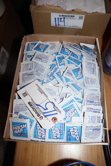 Case of Fresh Nap moist towelettes