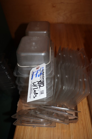 Times 12 - 1/6 x 4 acrylic insets with lids