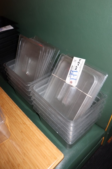 Times 10 - 1/2 x 6 acrylic insets with lids