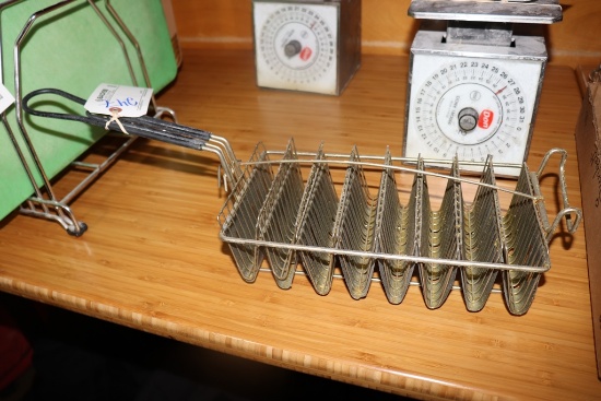 Specialty fryer basket - individual
