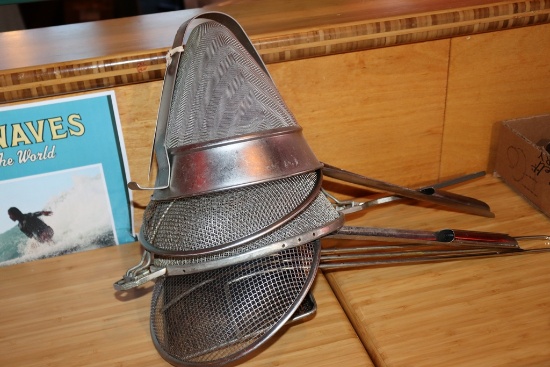 All to go - skimmer, strainers