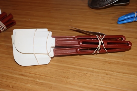 Times 5 - 13" bowl scrapers