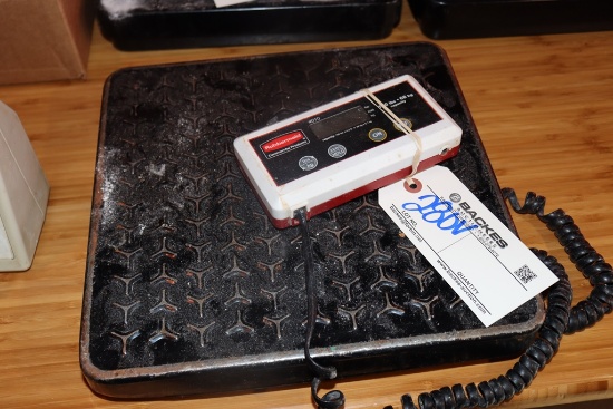 Rubbermaid 150# digital scale