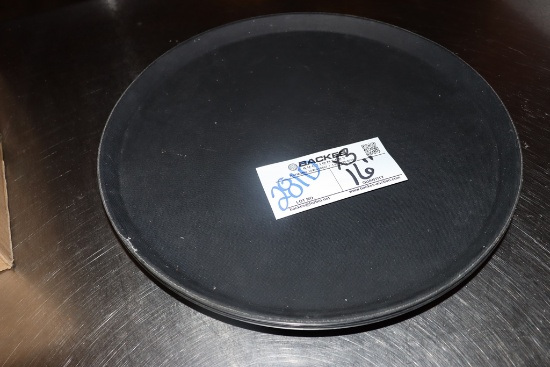Times 3 - 16" satin finish service trays