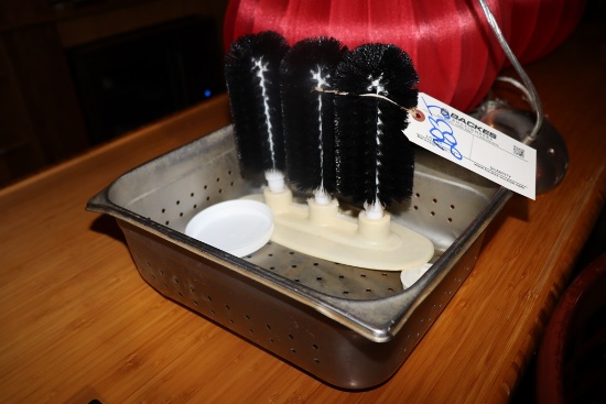 All to go - stainless pan with glass cleaner