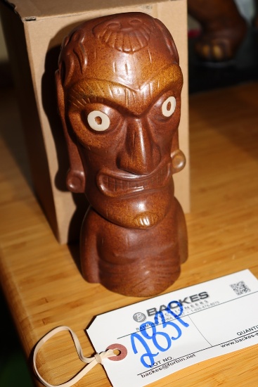 8" tall Tiki Farm mug - 2017