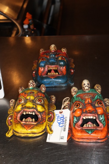 Times 3 - 8" tall wall masks