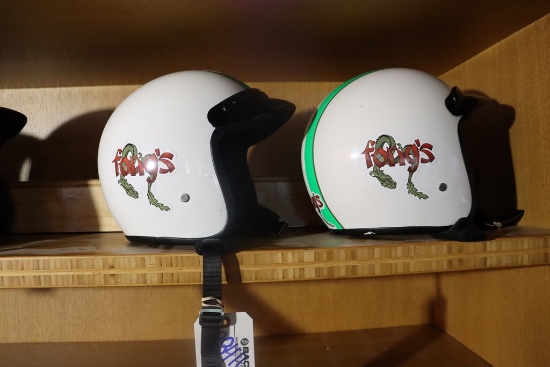 Pair to go - Fong's crash helmets
