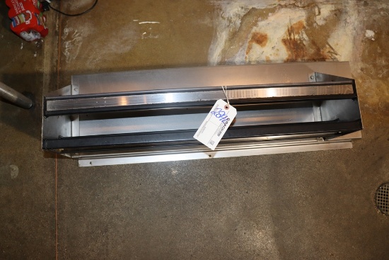 Double stainless speed rail