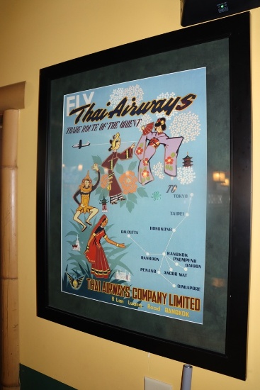 Fly Thai Airways - Trade Route of the Orient - Thai Airways Company Ltd - f
