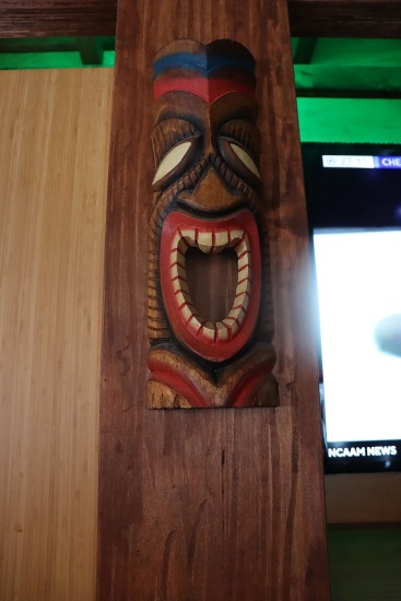Times 2 - 19" ornate colorful wall masks
