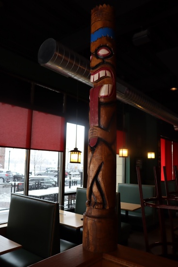 63" Totem pole - south end