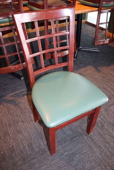 Times 16 - G & D Seating - heavy duty metal framed dining chairs with padde