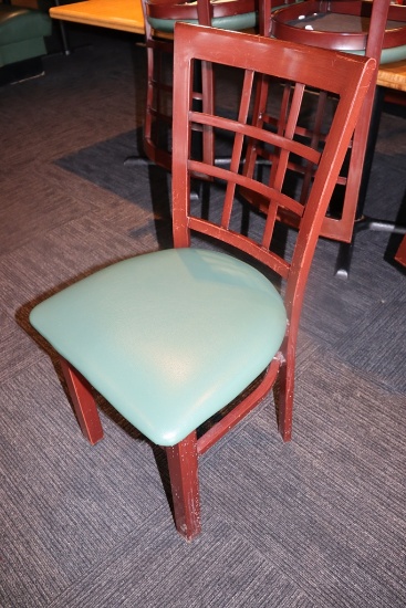 Times 16 - G & D Seating - heavy duty metal framed dining chairs with padde