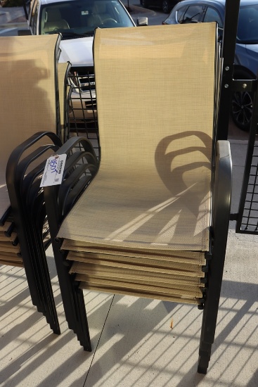 Times 6 - light weight patio chairs - matching