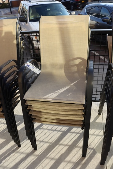 Times 6 - light weight patio chairs - matching