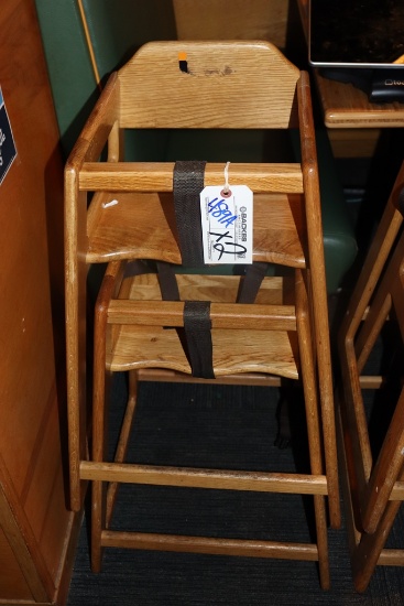 Times 2 - wood high chairs