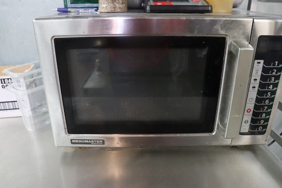 Menumaster commercial microwave