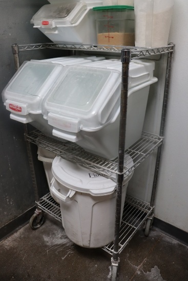 18" x 26" chrome portable rack