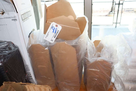 All to go - cardboard take outs - folded takeout box #4