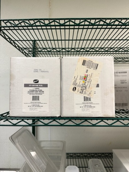 Times 2 - Boxes of Don stainless steel cleaner