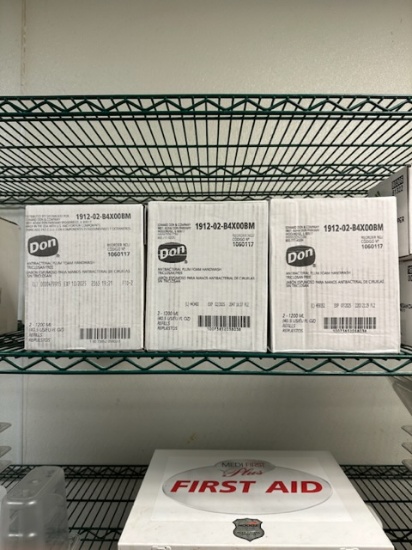 Times 3 - Boxes of Don foaming handwash soap