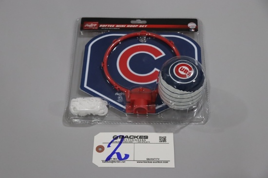Chicago Cubs Softee Mini Hoop Set by Rawlings