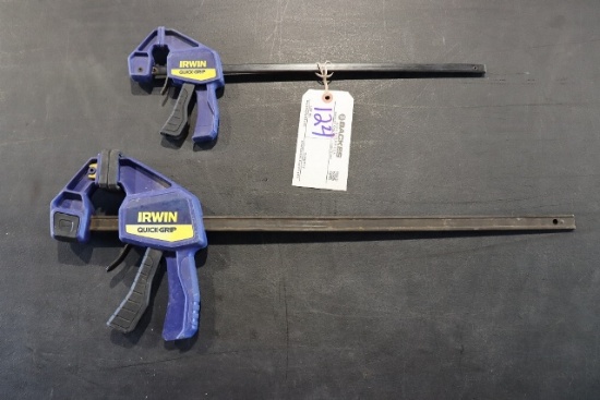 Times 2 - Irwin 14" & 20" quick grip clamps