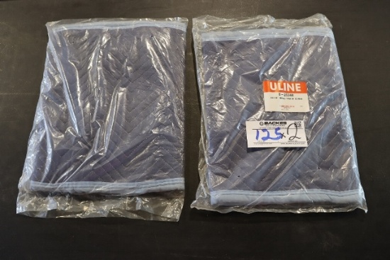 Times 2 - New Uline 16" x 51" hand truck blanket covers