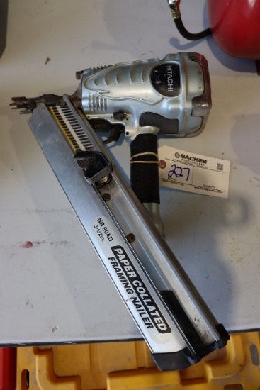 Hitachi NR90AD pneumatic framing Nailer