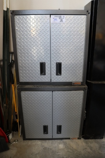 Times 2 - Gladiator 28" wide wall mount metal cabinets